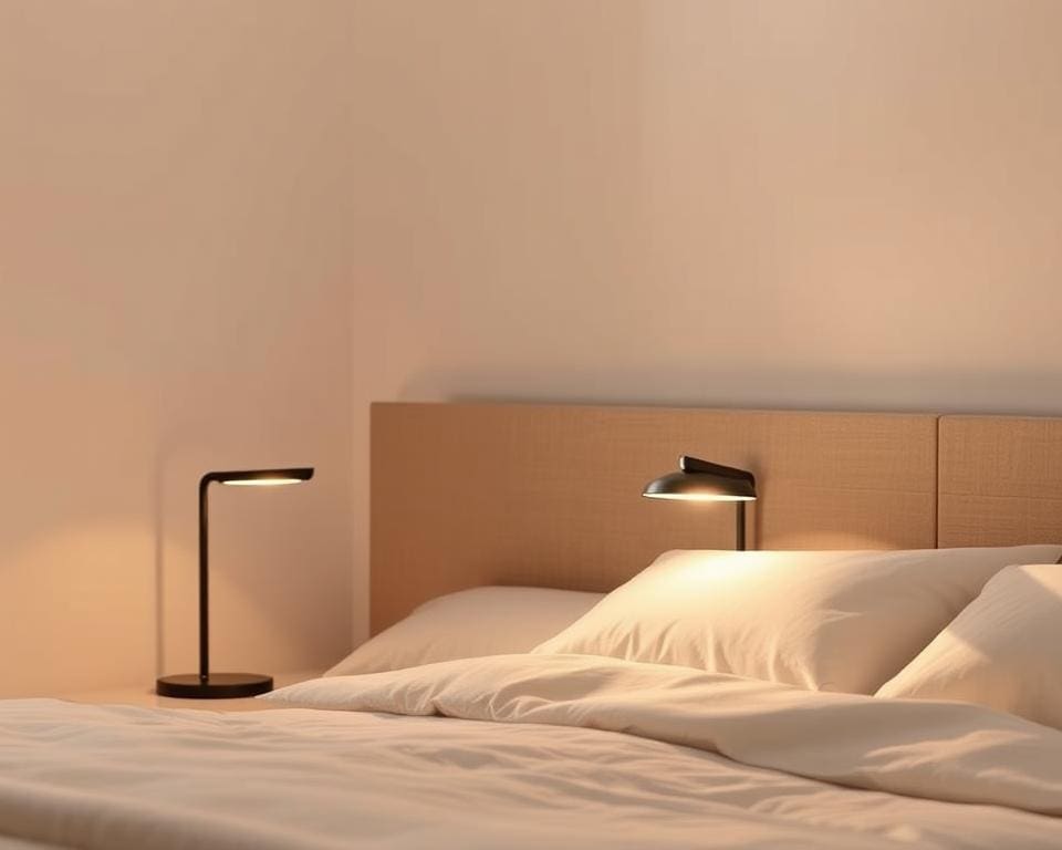 Minimalistische Tischlampen für Schlafzimmer