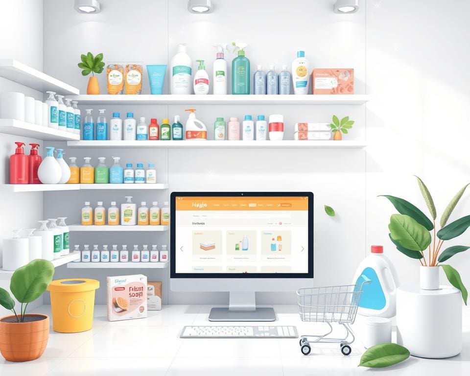 Online-Shop für Hygieneartikel