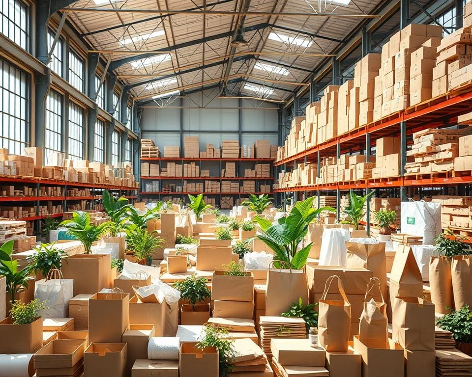 Papierverpackungsgroßhandel und nachhaltige Verpackungslösungen
