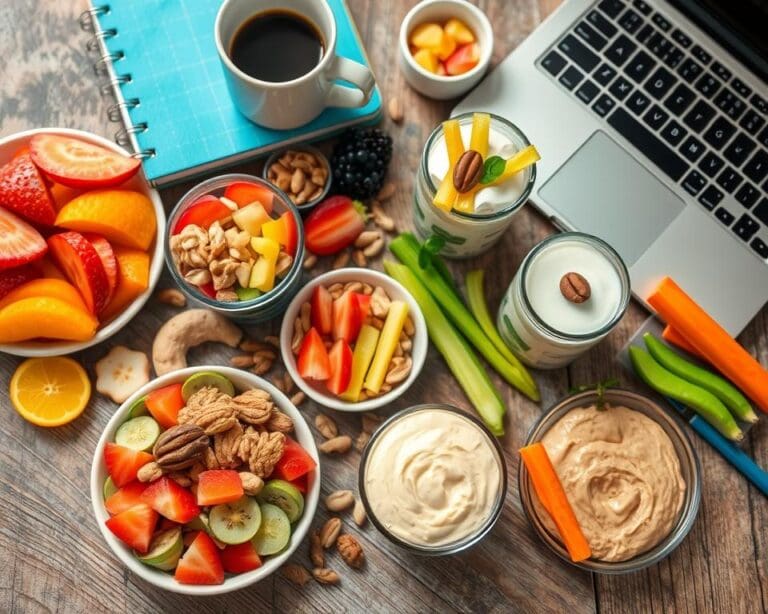 Tipps für gesunde Snacks im stressigen Alltag