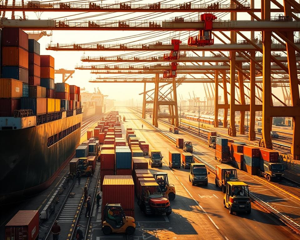 Hafenarbeiter: Die Logistik hinter dem Containerumschlag