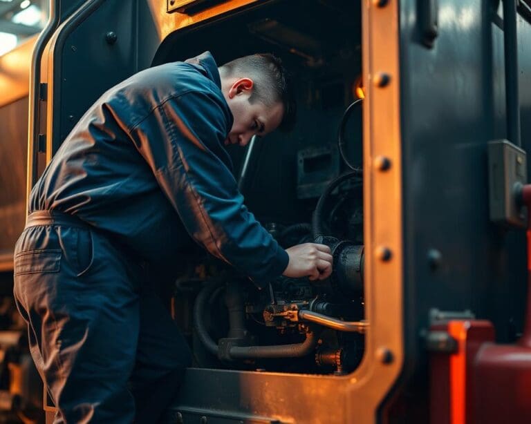 Lokmechaniker: Die Wartung von Zügen für reibungslose Fahrten