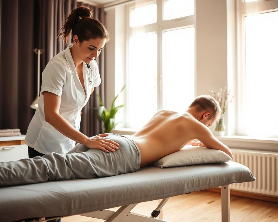 Rückenschmerzen Behandlung durch Physiotherapie in München