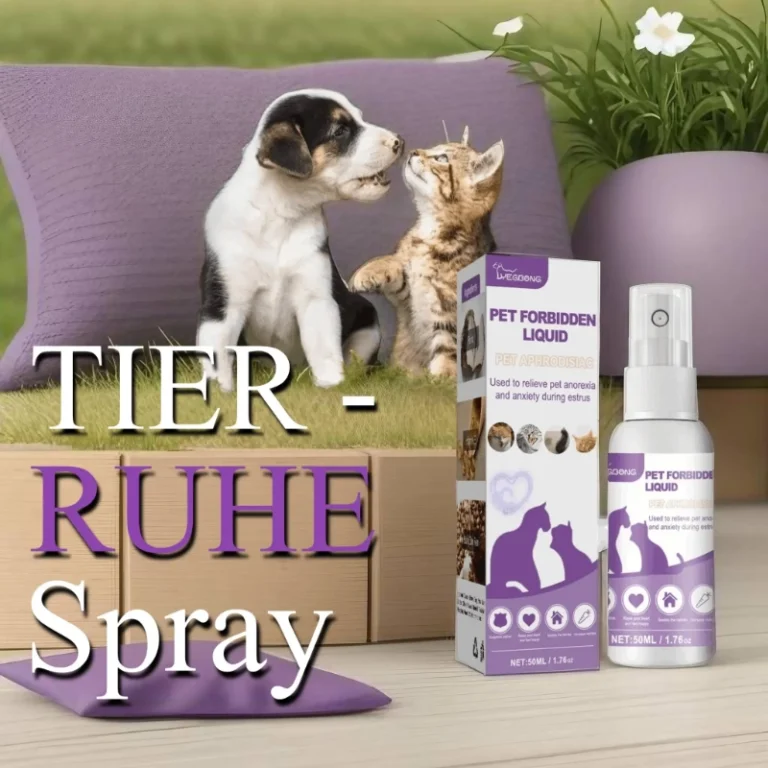 TierRuhe Spray: Sanfte Entspannung für Hund & Katze