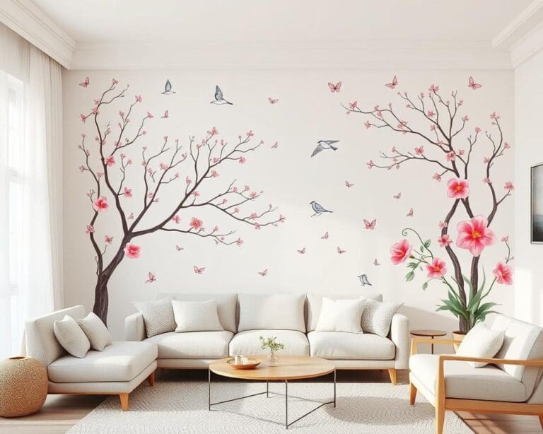 Die besten Wandtattoos mit Naturmotiven