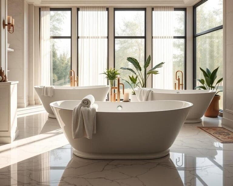 Freistehende Badewannen für luxuriöse Badezimmer