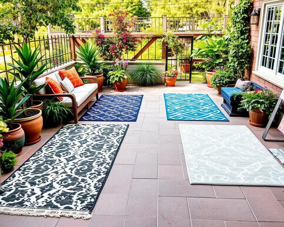 Outdoor-Teppiche für den Außenbereich