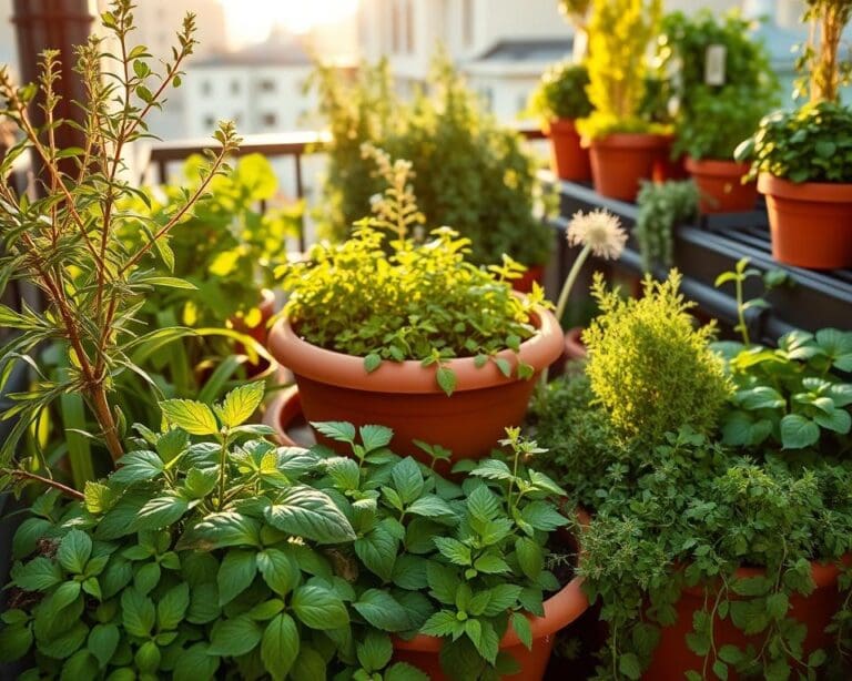 Welche Kräuter gedeihen am besten auf dem Balkon?