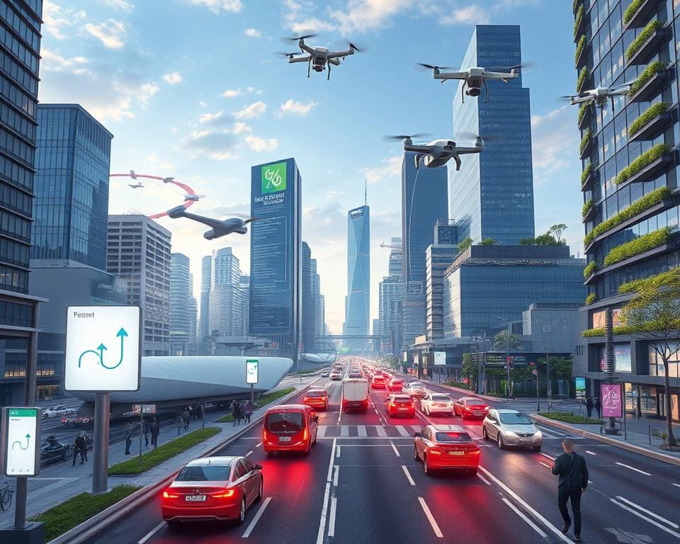 Welche Technologien fördern die Navigation in Smart Cities?