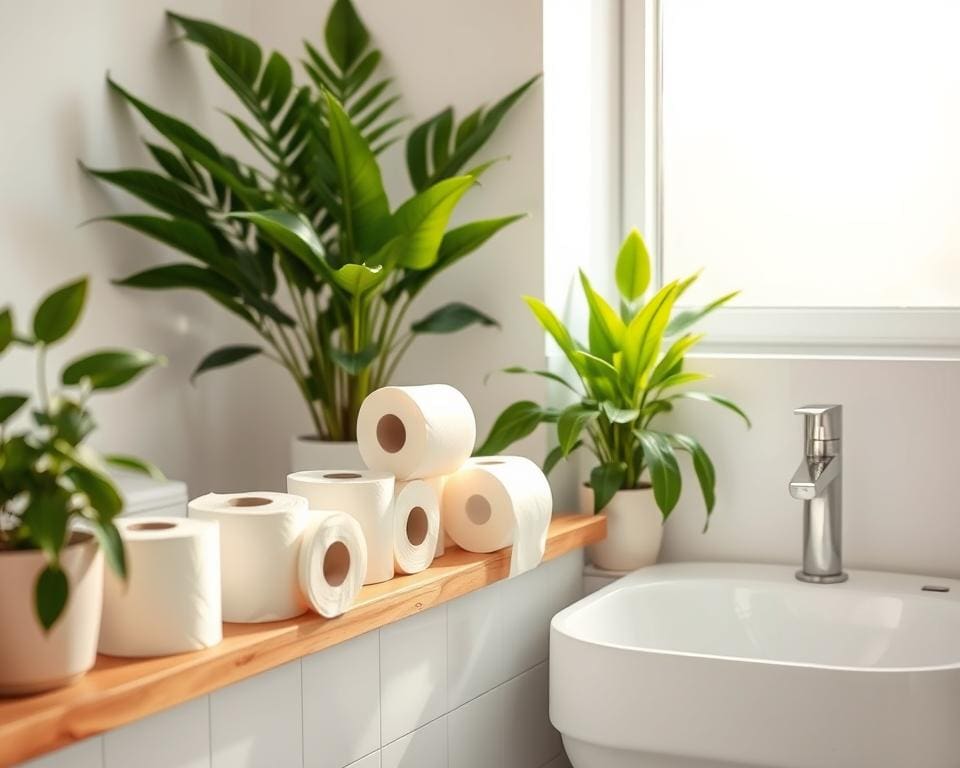 Plastikfreies Toilettenpapier für ein umweltfreundliches Zuhause