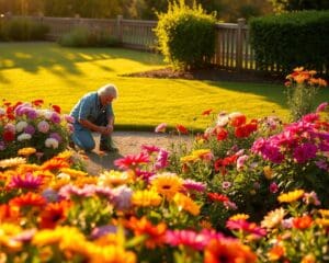 Wie oft sollte man Gartenblumen düngen?