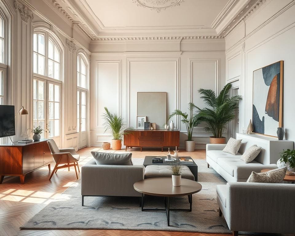 Altbau-Charme und moderner Stil