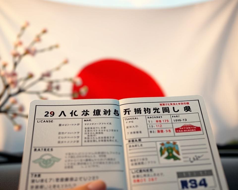 Bedeutung Führerscheinübersetzung Japan