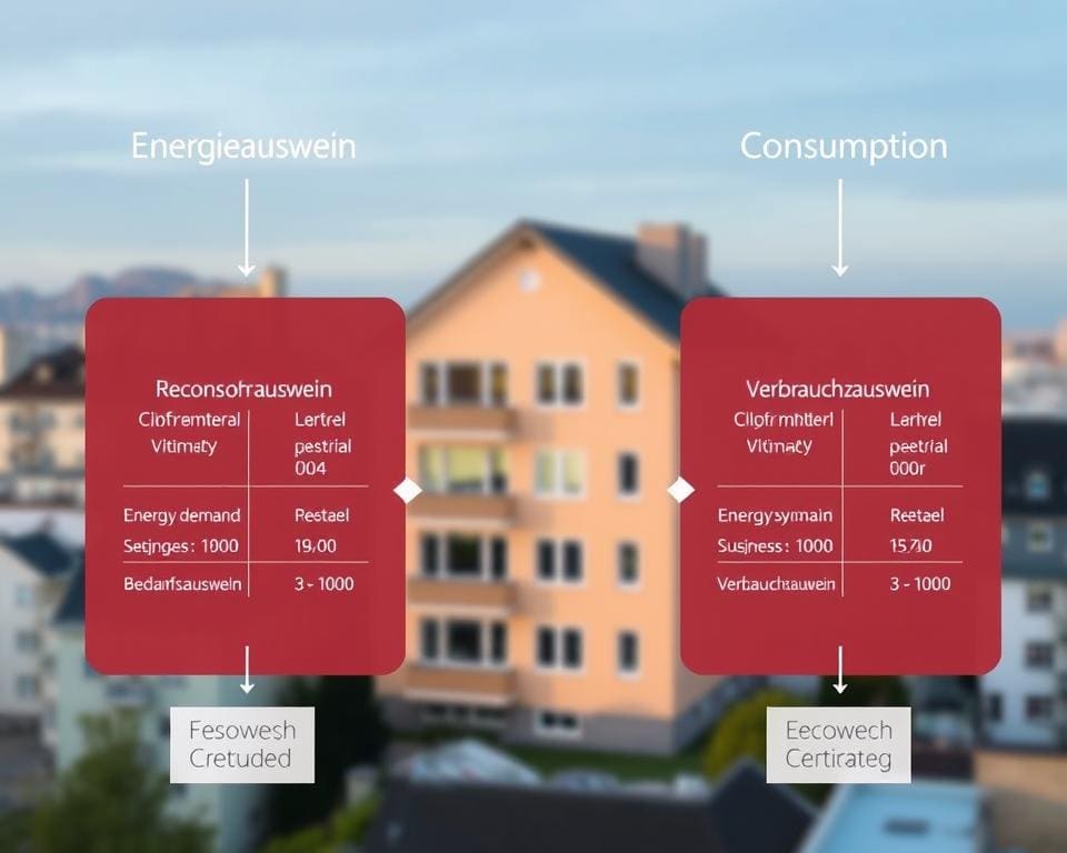 Energieausweis und Unterschiede zwischen Bedarfsausweis und Verbrauchsausweis