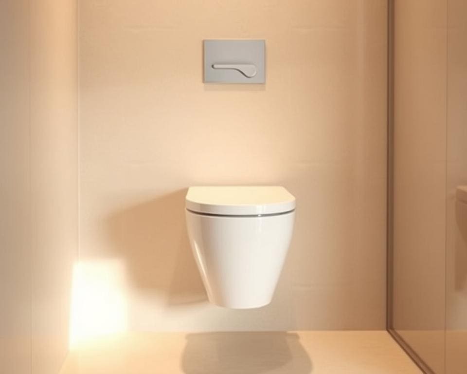 Hänge WC Platz sparen