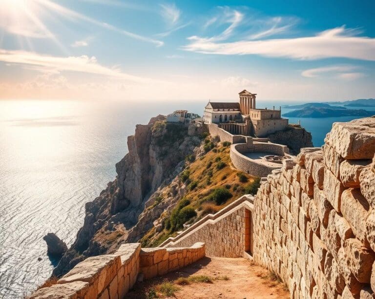 Lindos – Akropolis über dem Ägäischen Meer 🇬🇷