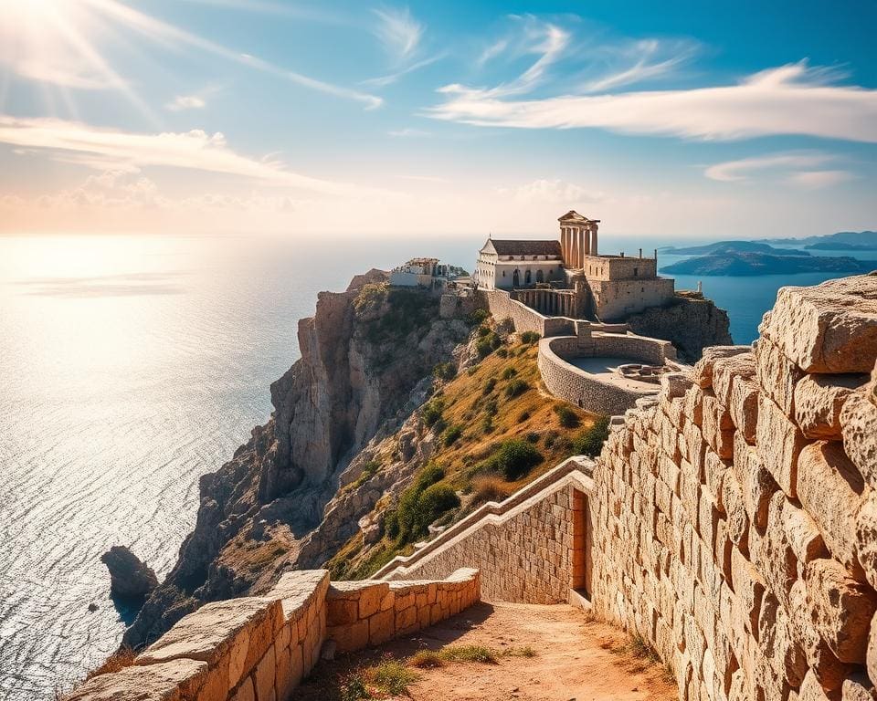 Lindos – Akropolis über dem Ägäischen Meer 🇬🇷