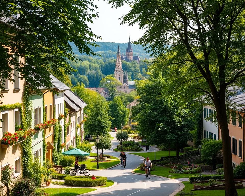 Passau grüne Wohnviertel