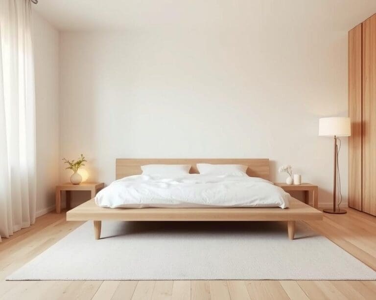 Was sind Tipps für ein minimalistisches Schlafzimmer?