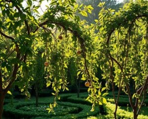 Welche Vorteile bieten Spalierbäume im Garten?
