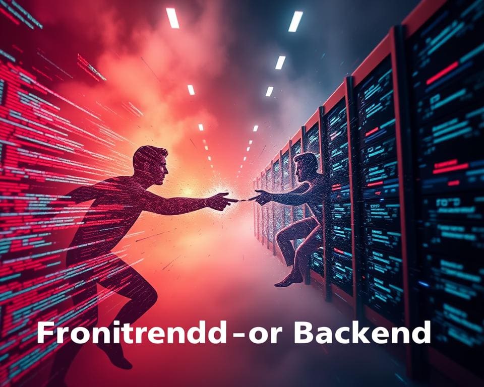 Wer gewinnt: Frontend oder Backend?