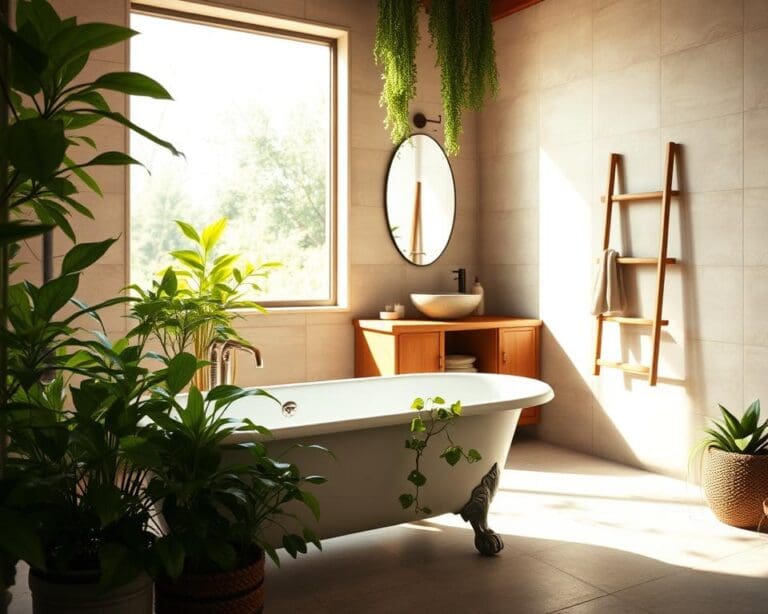 Wie bringst du Natürlichkeit ins Badezimmer?