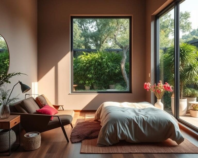 Wie bringst du Ruhe in ein buntes Zimmer?