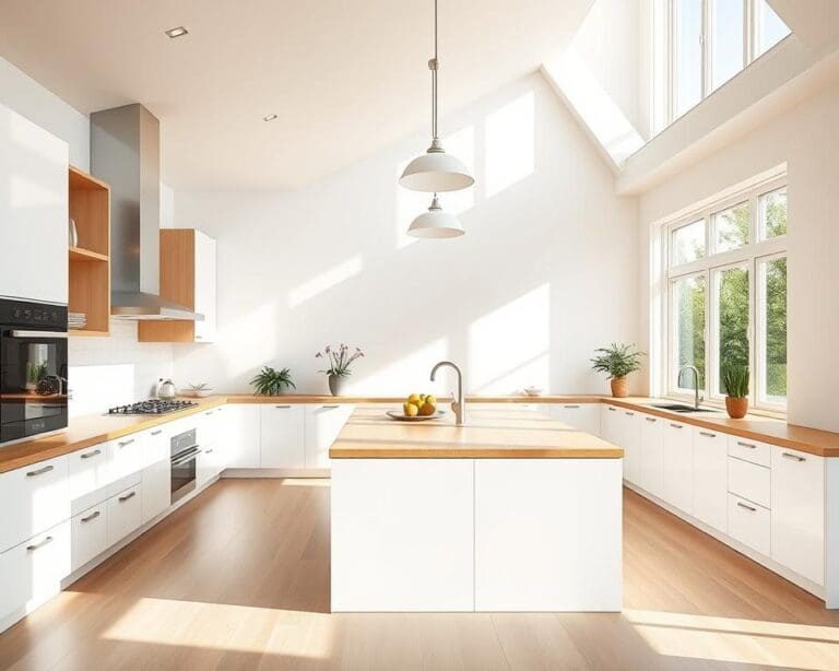 Wie planst du eine offene Küche effizient?