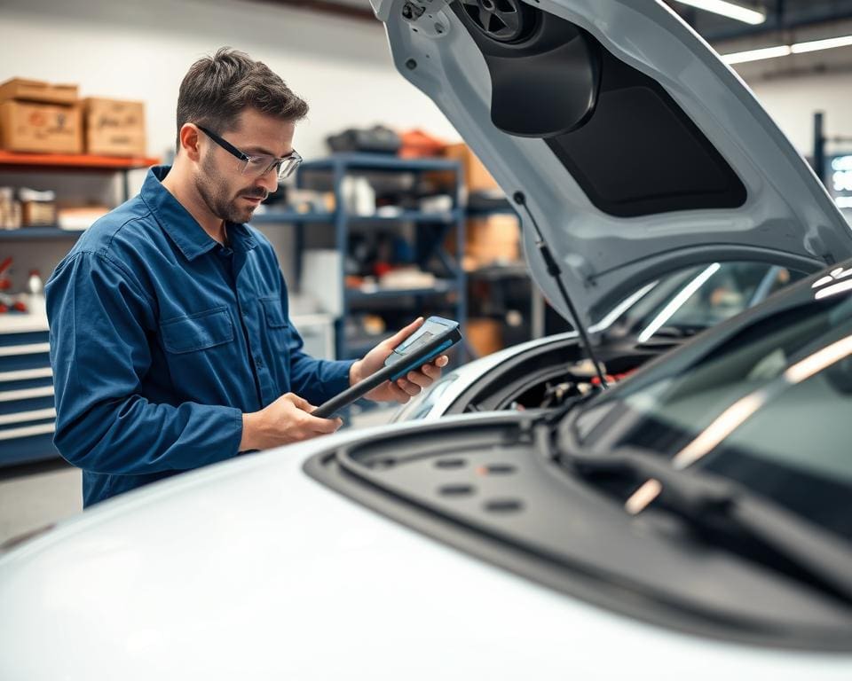 Batterieanalyse Elektroauto