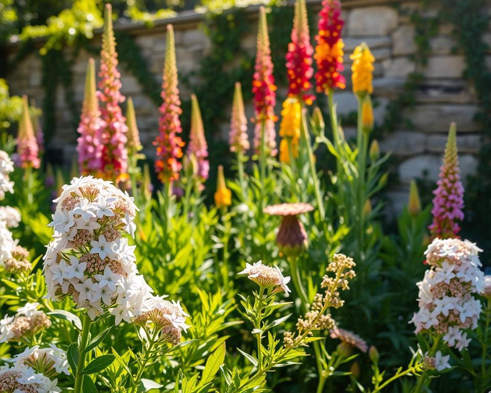 Blumen für kalkhaltige Erde im Garten