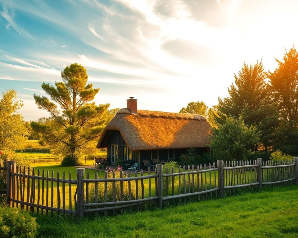 Eingezäuntes Ferienhaus Holland