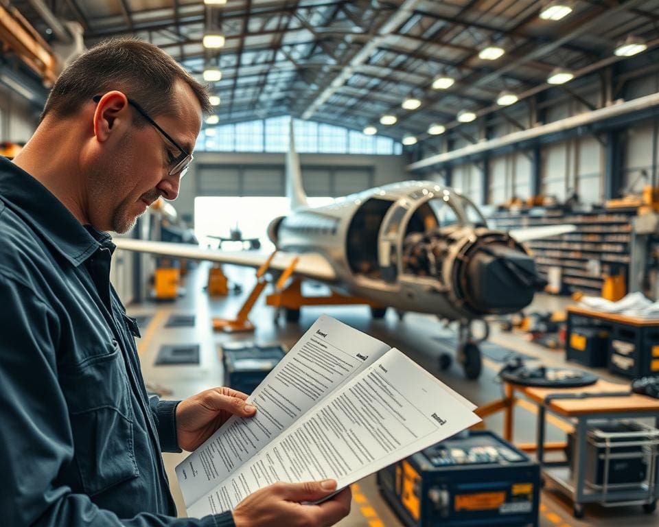 Flugzeugtechnik Wartungsprotokolle