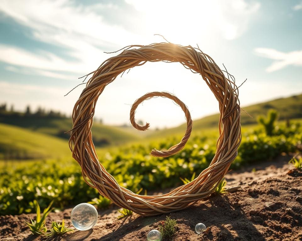 Spirale ohne Chemie