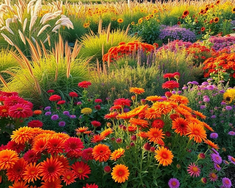 Stauden Herbstblüher für jeden Gartenstil