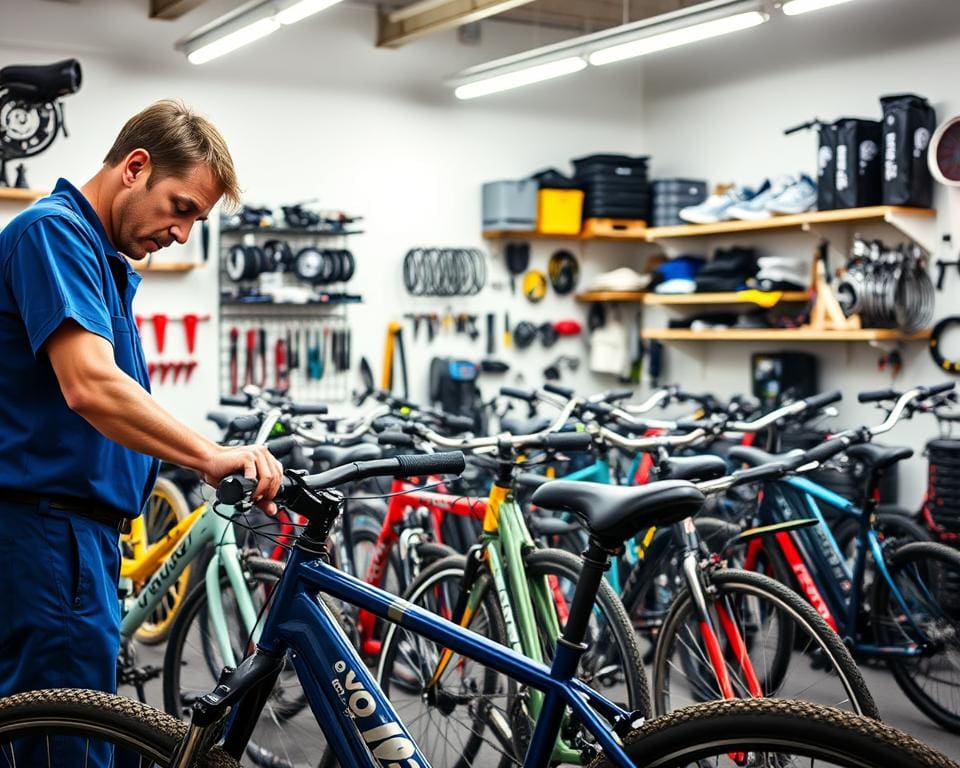 Was macht ein Monteur im Fahrradverleih?