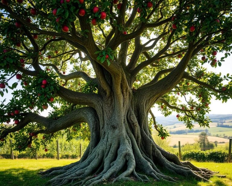 Wie groß wird ein Apfelbaum ohne Schnitt?