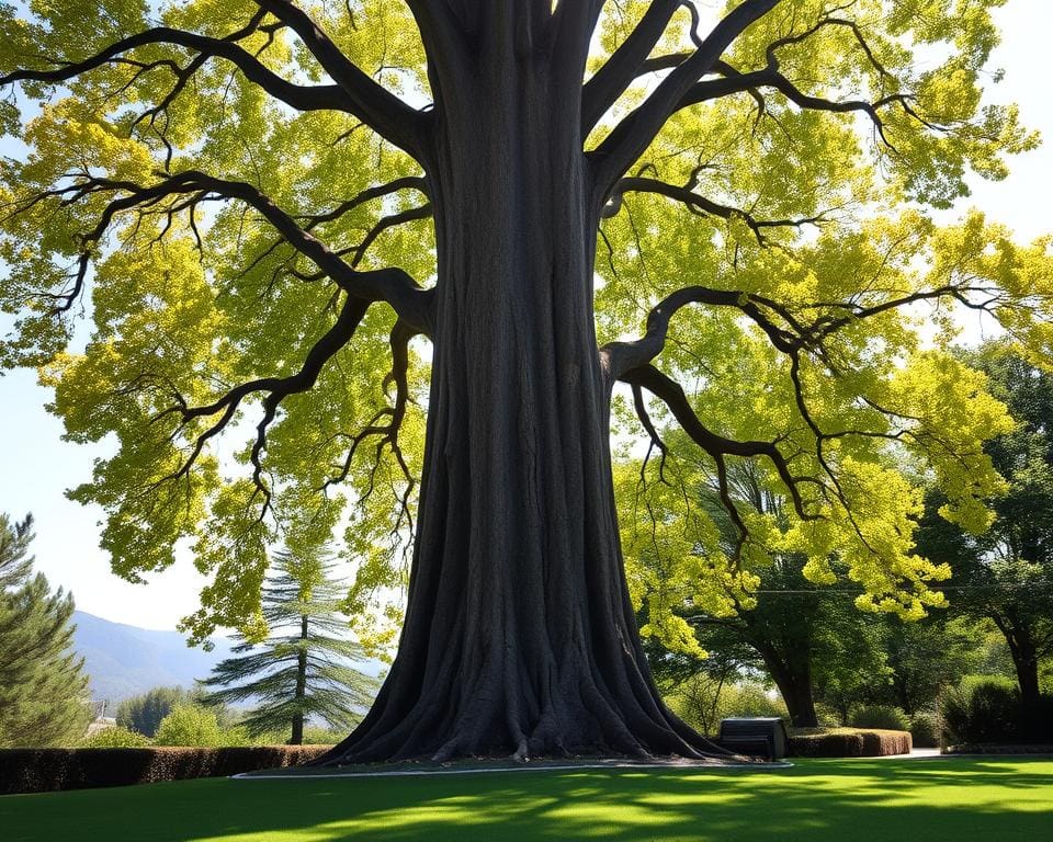 Wie groß wird ein Ginkgo-Baum?