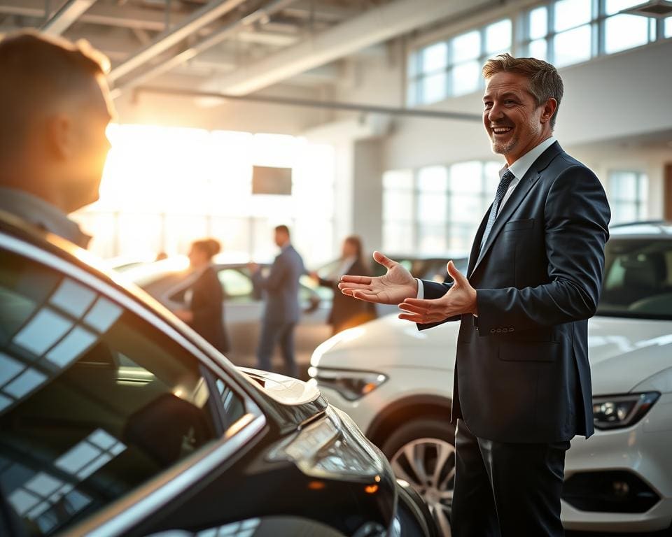 Wie sieht der Tag eines Auto-Verkäufers aus?