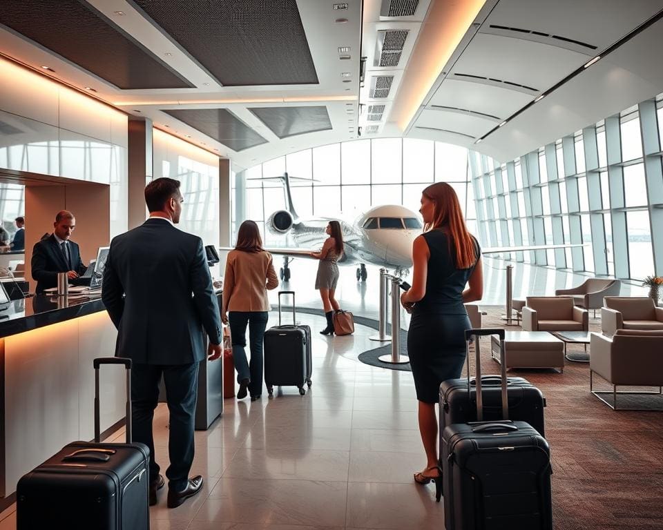 Tipps Private Jet Check-in