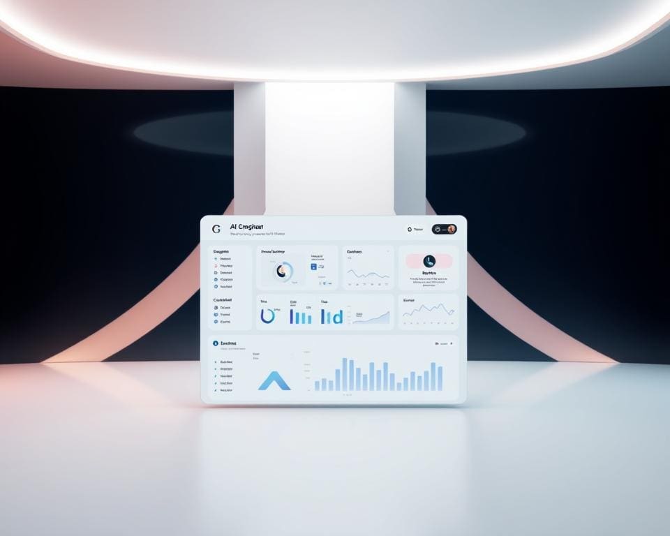 UX-Dashboard Design mit KI
