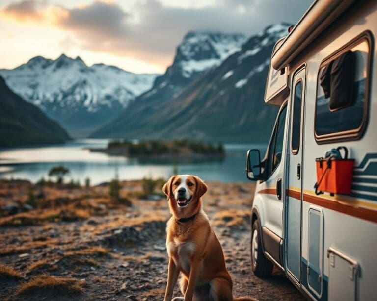 Wie reist man mit Camper und Hund durch Norwegen?
