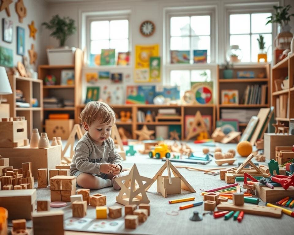 Kreative Hobbys und Lernspielzeug für die Entwicklung von Kindern