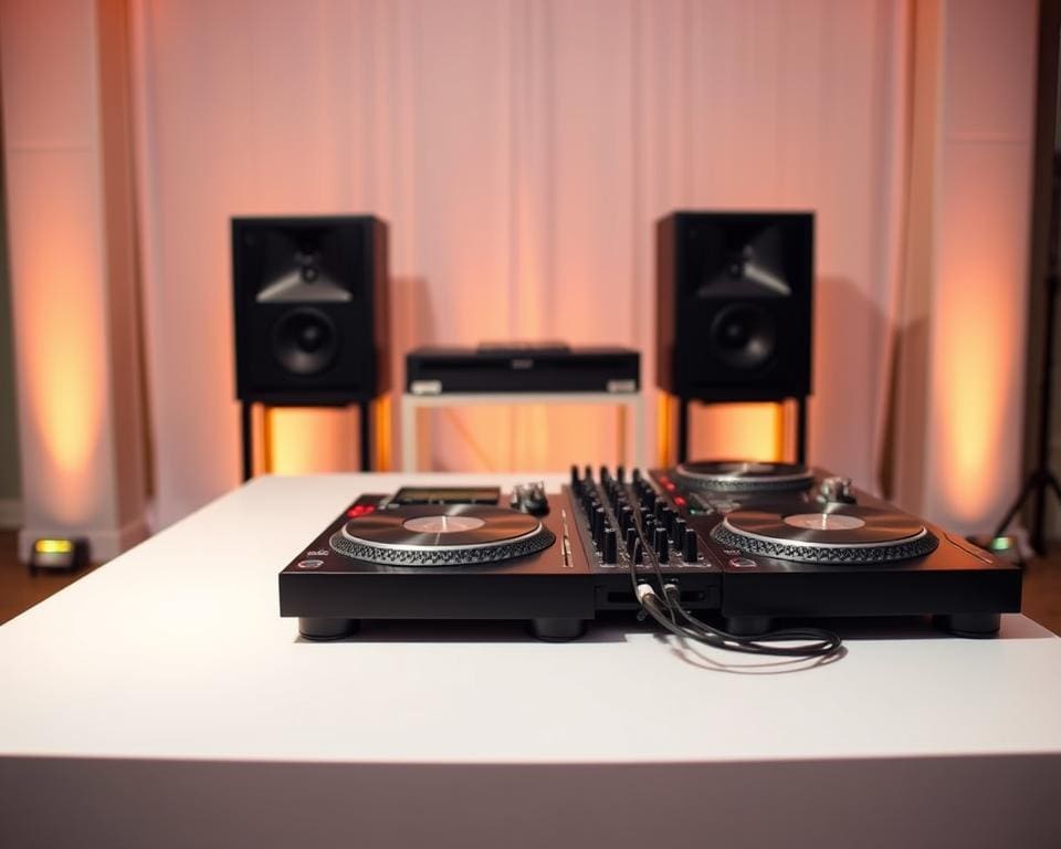 Technik für DJs bei Hochzeitsfeiern
