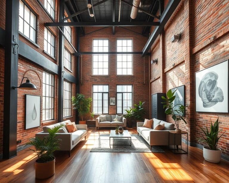 Urbaner Loft-Stil mit industriellen Akzenten