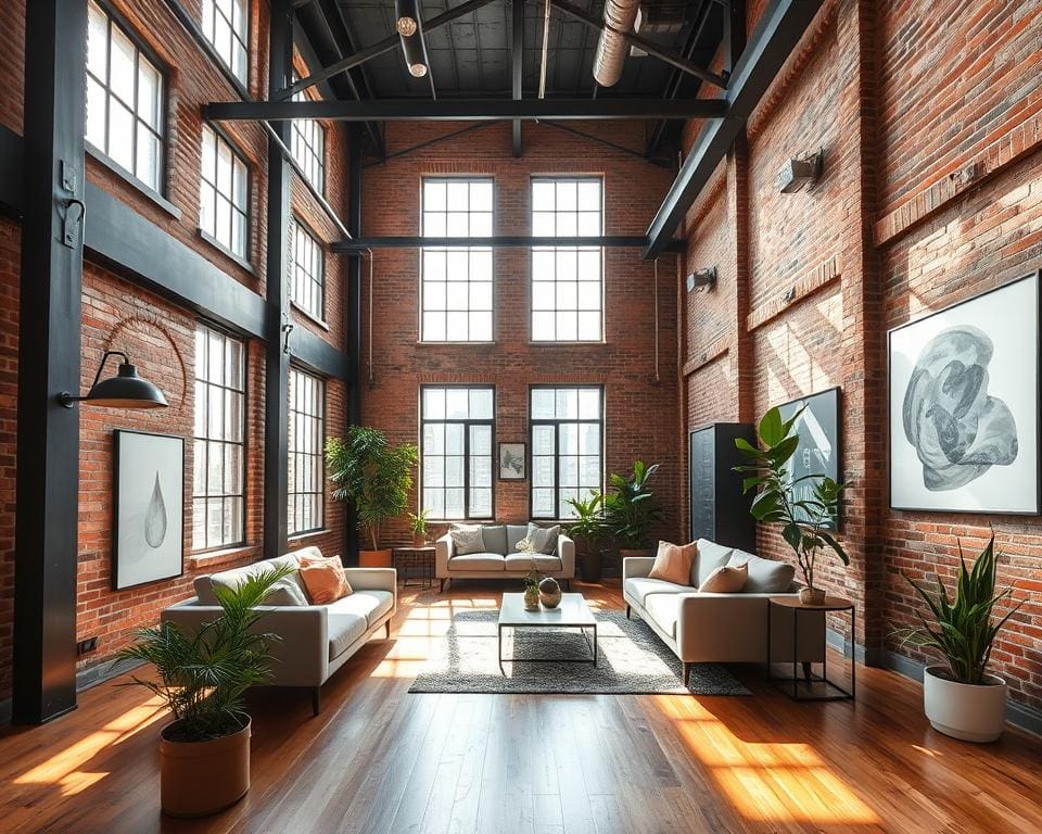 Urbaner Loft-Stil mit industriellen Akzenten