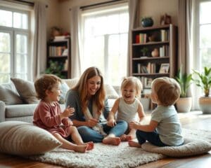 Wie entspannst du mit Kindern im Haus?