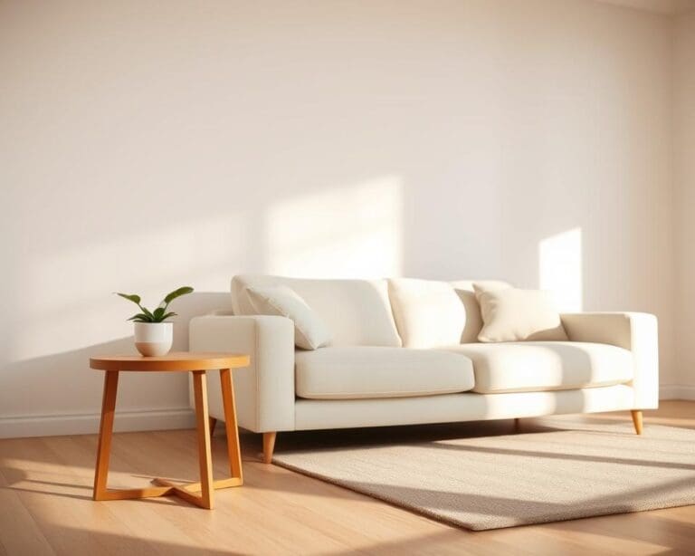 Dekoration für minimalistische Wohnungen