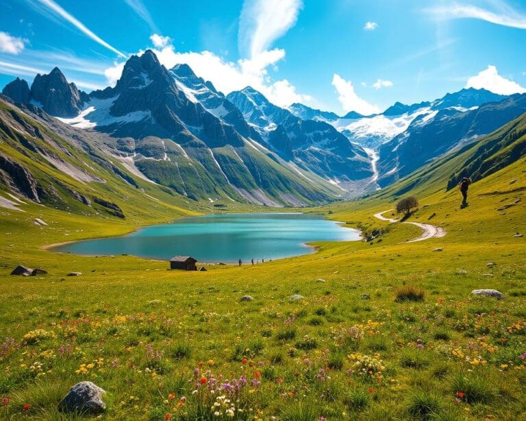 Wie entdecke ich die Alpen im Sommer?