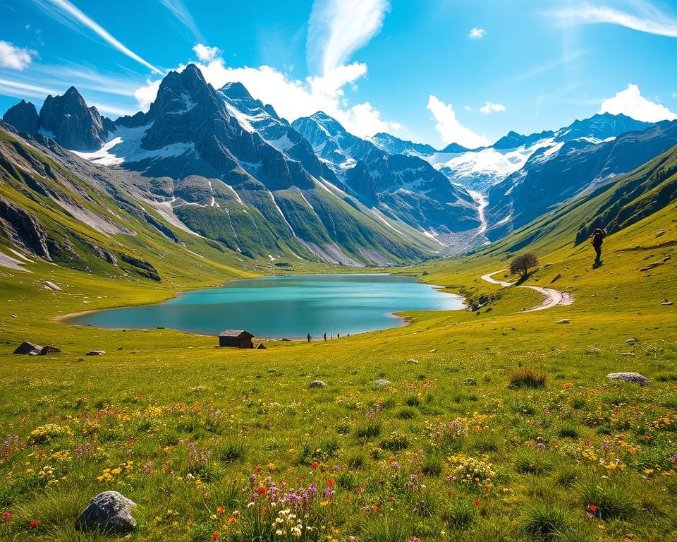 Wie entdecke ich die Alpen im Sommer?