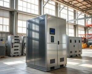 Wie funktioniert ein großer Batteriespeicher im Gewerbe?